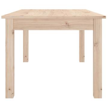 Stylish Solid Wood Pine Coffee Table – 80x50x40 cm