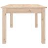 Stylish Solid Wood Pine Coffee Table – 80x50x40 cm