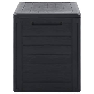 Garden Storage Box Anthracite - Durable & Stylish 58.5x46x55cm