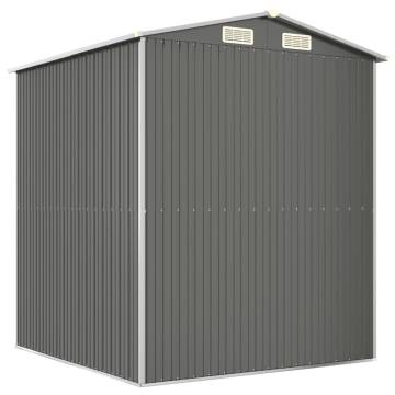 Light Grey Garden Shed | Galvanised Steel Storage Solution