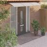 Door Canopy Grey 300x100 cm Polycarbonate Colour grey and white Size 300 x 100 cm Quantity in Package 1 