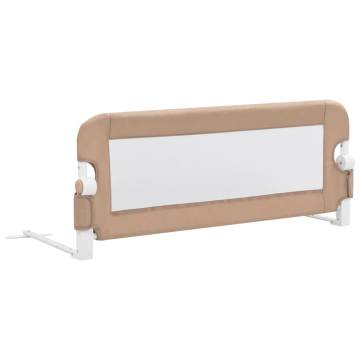 Toddler Safety Bed Rail Taupe - Secure & Comfortable Sleep