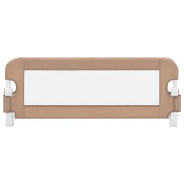 Toddler Safety Bed Rail Taupe - Secure & Comfortable Sleep