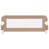 Toddler Safety Bed Rail Taupe - Secure & Comfortable Sleep