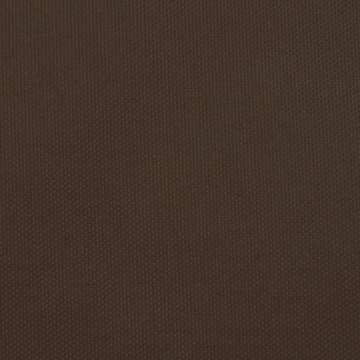 Sunshade Sail Oxford Fabric 6x8m - Brown | Hipo Market