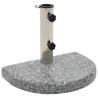 10 kg Grey Granite Parasol Base | Strong and Sturdy Umbrella Holder