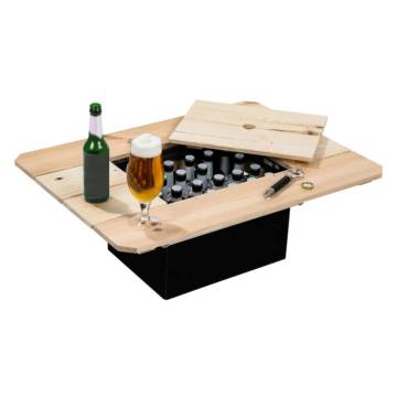 HI Beer Crate Tabletop Natural - Versatile Pine Wood Table