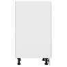 Drawer Bottom Cabinet White 30x46x81.5 cm | Hipomarket