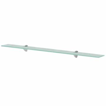 Stylish Floating Shelf Glass 100x20 cm - Functional & Modern