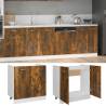 Sink Bottom Cabinet Smoked Oak - Stylish Storage Solution