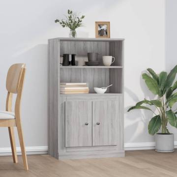 Highboard Grey Sonoma - Stylish Storage Solution | Hipo Market