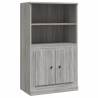 Highboard Grey Sonoma - Stylish Storage Solution | Hipo Market