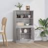 Highboard Grey Sonoma - Stylish Storage Solution | Hipo Market