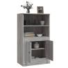 Highboard Grey Sonoma - Stylish Storage Solution | Hipo Market