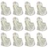 Chair Cover for Wedding Banquet 12 pcs Cream Colour cream Quantity in Package 12 