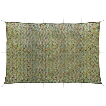 Camouflage Netting with Storage Bag 6x8 m | Hipomarket