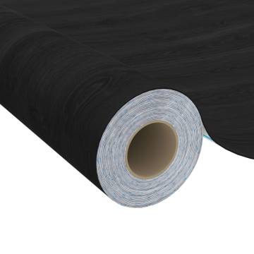 Self-Adhesive Dark Wood Furniture Films - 2pcs | HipoMarket UK