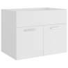 Stylish White Bathroom Furniture Set - Durable & Elegant