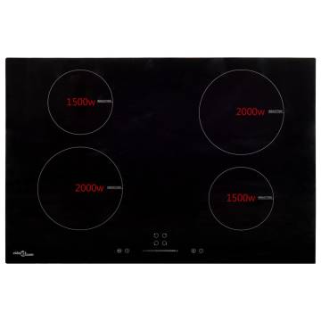 Induction Hob 4 Burners Touch Control 77 cm | 7000 W