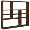 Wall Shelf Smoked Oak 90x16x78 cm - Stylish Storage Solution