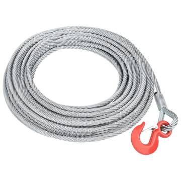 Wire Rope Cable 1600kg 20m - Versatile Steel Solution | HipoMarket