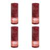 Bolsius Rustic Pillar Candles Shine 4 pcs 190x68 mm Velvet Red Colour velvet red Size 190 x 68 mm Quantity in Package 4 