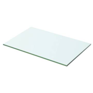 Shelf Panel Glass Clear 50x25 cm - Durable Display Solution