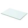 Shelf Panel Glass Clear 50x25 cm Size 50 x 25 cm Quantity in Package 1 Number of Pieces 