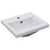 Sink Cabinet with Built-in Basin - Concrete Grey | HipoMarket