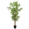 Artificial Bamboo Tree 368 Leaves 80 cm Green Size 14 x 80 cm Quantity in Package 1 