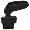 Car Armrest Black - Adjustable Storage Solution 12x36cm