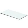 Shelves 2 pcs Panel Glass Clear 40x15 cm - Modern Display Feature