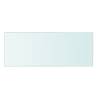 Shelves 2 pcs Panel Glass Clear 40x15 cm - Modern Display Feature