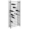 Wine Rack for 96 Bottles Black Iron Colour black Quantity in Package 1 Number of 96 Number of Bottles 