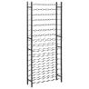 Sturdy Black Iron Wine Rack for 96 Bottles - Hipomarket