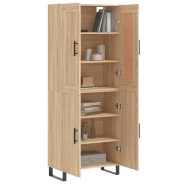 Highboard Sonoma Oak - Stylish Storage Solution | HipoMarket