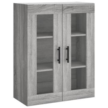 Stylish Highboard Grey Sonoma | Durable Engineered Wood