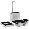 Make-up Trolley Aluminium Silver - Organize Your Cosmetics