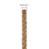 Jute Rope 250m Long & 8mm Thick - Versatile Crafting & Gardening