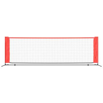 Tennis Net Black and Red 300x100 cm - Durable Polyester Quality