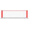 Tennis Net Black and Red 300x100 cm - Durable Polyester Quality