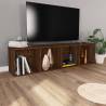 Brown Oak Book/TV Cabinet | Stylish Storage Solution