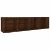 Brown Oak Book/TV Cabinet | Stylish Storage Solution