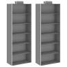 Hanging Closet Organisers - 2 Pcs with 6 Shelves | HipoMarket