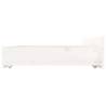 4 pcs White Solid Wood Pine Bed Drawers - Storage Solutions