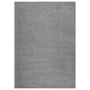 Shaggy Rug High Pile Grey 120x170 cm | Hipomarket