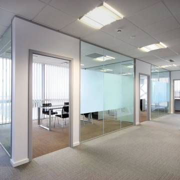 Pure Frosted Privacy Window Film - Milk Glass 0.9x10m