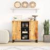 Solid Wood Mango Sideboard with 2 Doors | Hipomarket UK