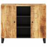 Solid Wood Mango Sideboard with 2 Doors | Hipomarket UK