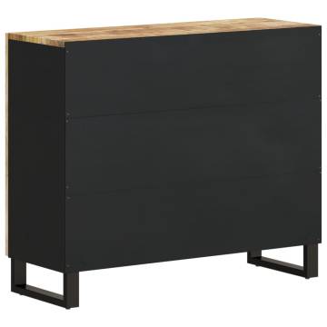 Solid Wood Mango Sideboard with 2 Doors | Hipomarket UK